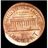 Image 3 : 1966-p Mint Error, Broadstruck w/Obv. Brockage Lincoln Cent 1c Grades Choice+ Unc RD
