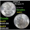 Image 1 : 1898-p Morgan Dollar $1 Grades Choice+ Unc