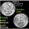 Image 1 : 1891-p Morgan Dollar $1 Grades Select+ Unc
