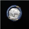 Image 2 : Buffalo Nickel Shotgun Roll in Old Bank Style Wrapper stamped 'Bell Telephone' 1929 & d Mint Ends