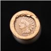 Image 2 : Mixed small cents 1c orig shotgun roll, 1915-d Wheat Cent, 1896 Indian Cent other end