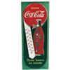 Image 1 : Coke masonite thermometer