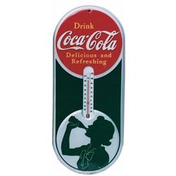 Coke tin thermometer