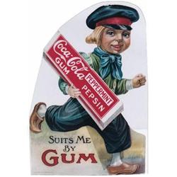 Coca-Cola rare Near Mint chewing gum cardboard