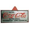 Image 1 : Coke tin sign