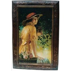 Coke tin sign