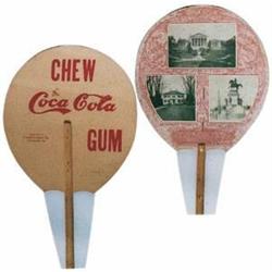 Coke chewing gum fan