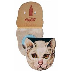 Coke cat pocket mirror