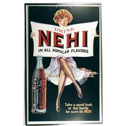 Nehi cardboard poster, Framed