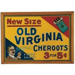 Old Virginia Cheroots poster