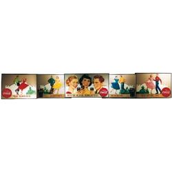Coke 5 piece square dance festoon