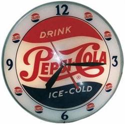 Pepsi double bubble lightup clock