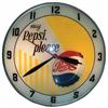 Image 1 : Pepsi double bubble lightup clock