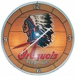 Iroquois double bubble lightup clock