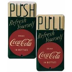 Coke tin door push plates