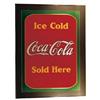 Image 1 : Coke tin sidewalk sign