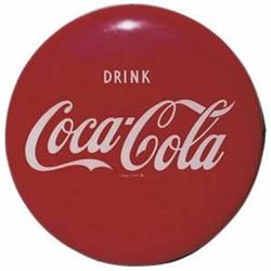 Coke tin button