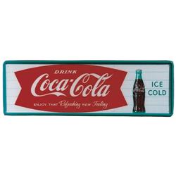 Coke tin sign