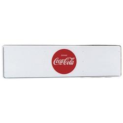 Metal menu type Coke sign
