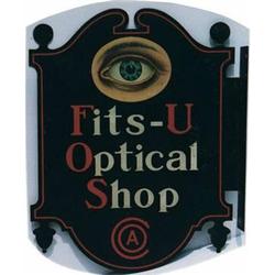 Optical shop tin flange