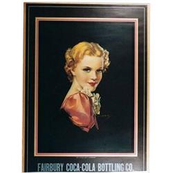 Coke stock art bottler's calendar
