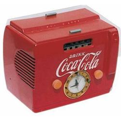 Coke clock radio