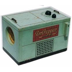 Dr. Pepper cooler electric radio