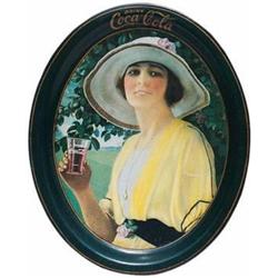 Coke oval serving tray