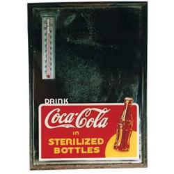 Coke mirror thermometer