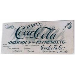 Coke ink blotter