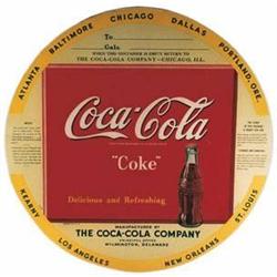 Coke keg labels