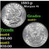 Image 1 : 1885-p Morgan Dollar $1 Grades Select+ Unc