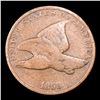 Image 2 : 1858 SL Flying Eagle Cent 1c Grades f+