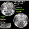 Image 1 : 1882/1882-s Morgan Dollar $1 Grades Choice+ Unc