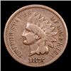 Image 2 : 1875 Indian Cent 1c Grades vf+