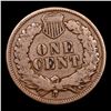 Image 3 : 1875 Indian Cent 1c Grades vf+