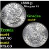 Image 1 : 1888-p Morgan Dollar $1 Grades Select+ Unc