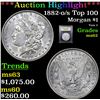 Image 1 : ***Auction Highlight*** 1882-o/s Top 100 Morgan Dollar $1 Graded Select Unc By USCG (fc)