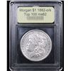 Image 4 : ***Auction Highlight*** 1882-o/s Top 100 Morgan Dollar $1 Graded Select Unc By USCG (fc)