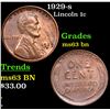 Image 1 : 1929-s Lincoln Cent 1c Grades Select Unc BN