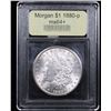 Image 4 : ***Auction Highlight*** 1880-p Morgan Dollar $1 Graded Choice+ Unc By USCG (fc)