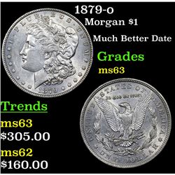 1879-o Morgan Dollar $1 Grades Select Unc