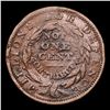 Image 3 : 1841 Not One cent Hard Times Token 1c Grades vf+
