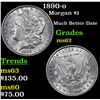 Image 1 : 1890-o Morgan Dollar $1 Grades Select Unc