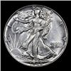 Image 2 : 1946-p Walking Liberty Half Dollar 50c Grades Select AU