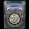 Image 2 : PCGS 1954-d Wash/Car Old Commem Half Dollar 50c Graded ms65 By PCGS