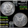 Image 1 : 1896-p Morgan Dollar $1 Grades Select Unc+ PL