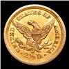 Image 3 : ***Auction Highlight*** 1843-o Large Date Gold Liberty Quarter Eagle $2 1/2 Graded Select Unc By USC