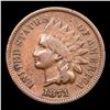Image 2 : 1871 Indian Cent 1c Grades vf++