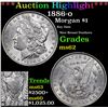 Image 1 : ***Auction Highlight*** 1886-o Morgan Dollar $1 Grades Select Unc (fc)